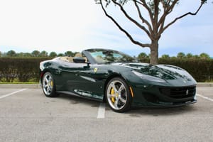 Rare 2019 Ferrari Portofino in Verde British Listed With Low Mileage