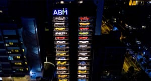 Ferrari Vending Machine Tower Redefines Car Sales in Singapore