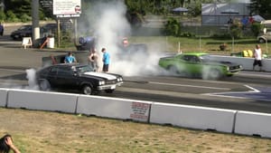 Vintage ’Cuda and Chevelle SS Deliver Fierce Passes at Mission Raceway Park