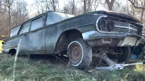 Rare 1960 Chevy Biscayne Wagon Unearthed After Decades as a Government Utility Car