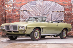 1969 Pontiac Firebird Convertible Blends Classic Design With Modernized V8 Power