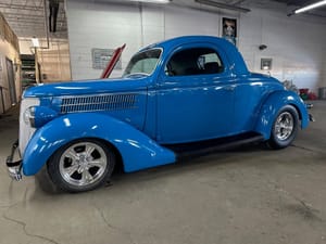 1936 Ford 3-Window Coupe Blends Prewar Style With Modern V8 Power
