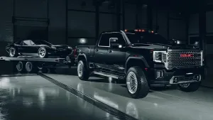 CGI Pairs GMC Sierra Denali HD With Lamborghini Miura SV in Wheel Showcase