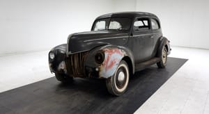 Barn-Find 1939 Ford Tudor Sedan Surfaces After Decades in Storage