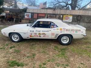 Unrestored 1969 Chevrolet Camaro COPO With Ultra-Low Mileage Surfaces With Original Documentation