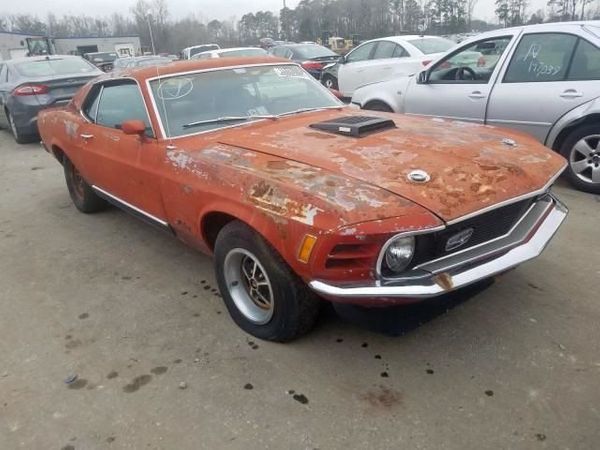 Start A Restoration On This 1970 Ford Mustang Mach 1 Project Car