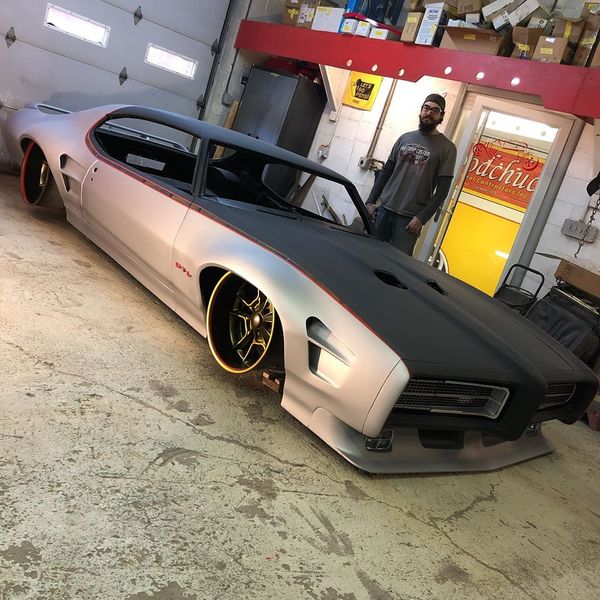 Chopped 69 Pontiac Gto Shortie With 1 000 Hp Headed To Sema